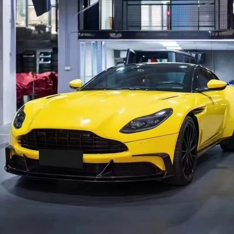 Used for DB11 Upgraded Version Pk Style Dry Carbon Fiber Small Surround Body Kit Front Lip Edge Rear Diffuser